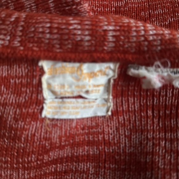 1960s A Fashion Import Acrylic/Poly Blend Open Cardigan w/Matching Belt - Picture 6 of 6